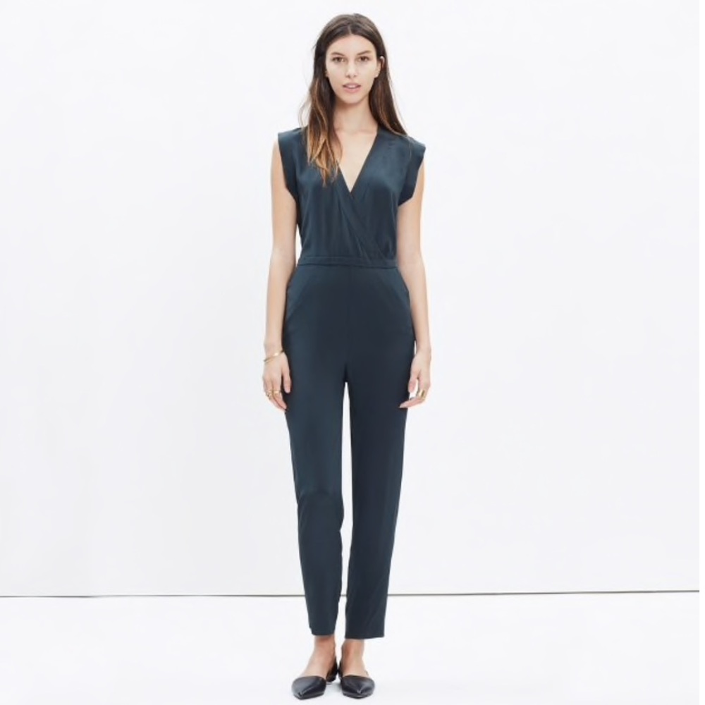 Madewell Silk Yates Jumpsuit